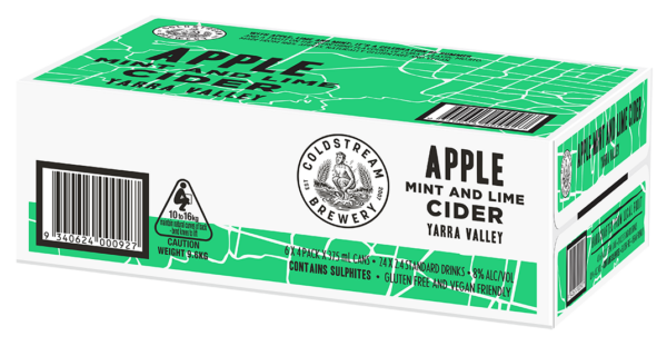 Apple, Mint and Lime Cider Cans (24 x 375ml) - Image 3